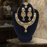 Golden Flora Pearl Mala Set